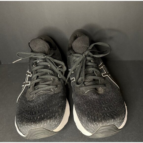 Asics Gel Nimbus 24 Black White Athletic Shoe Running Mens 13 - Picture 2 of 7